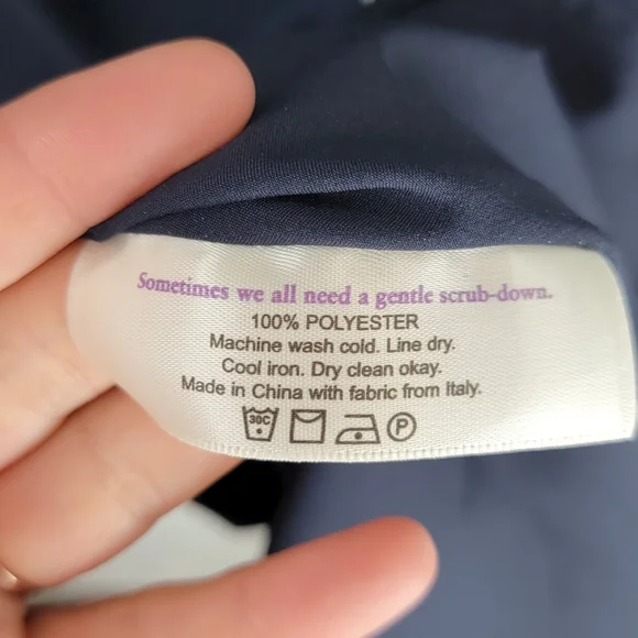 MM. Lafleur Jack Star Jane Midi Dress Sleeveless Navy And White 12 - Picture 6 of 7